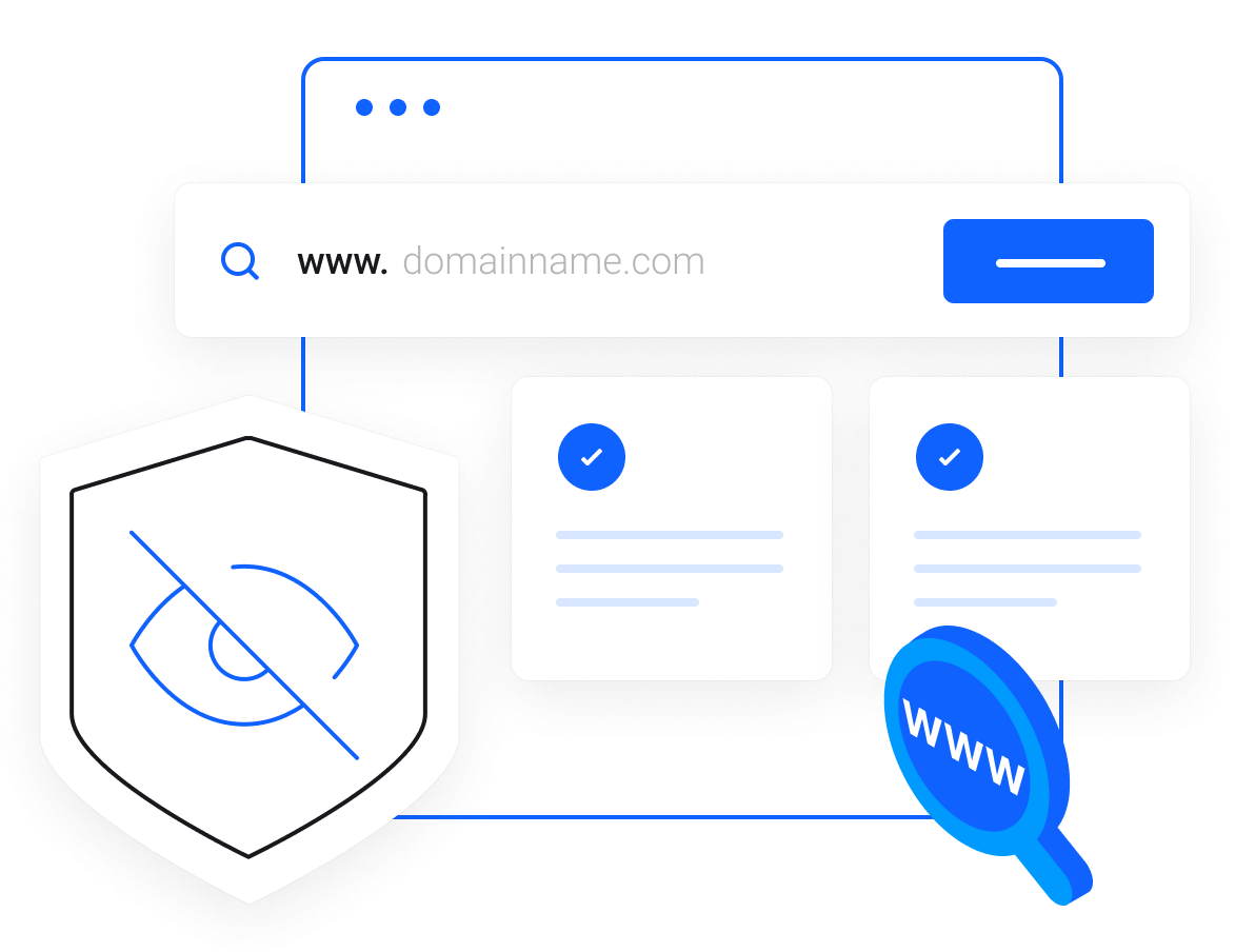 Registrazione Domini e Hosting Web | X Site - Protezione del WHOIS gratuita